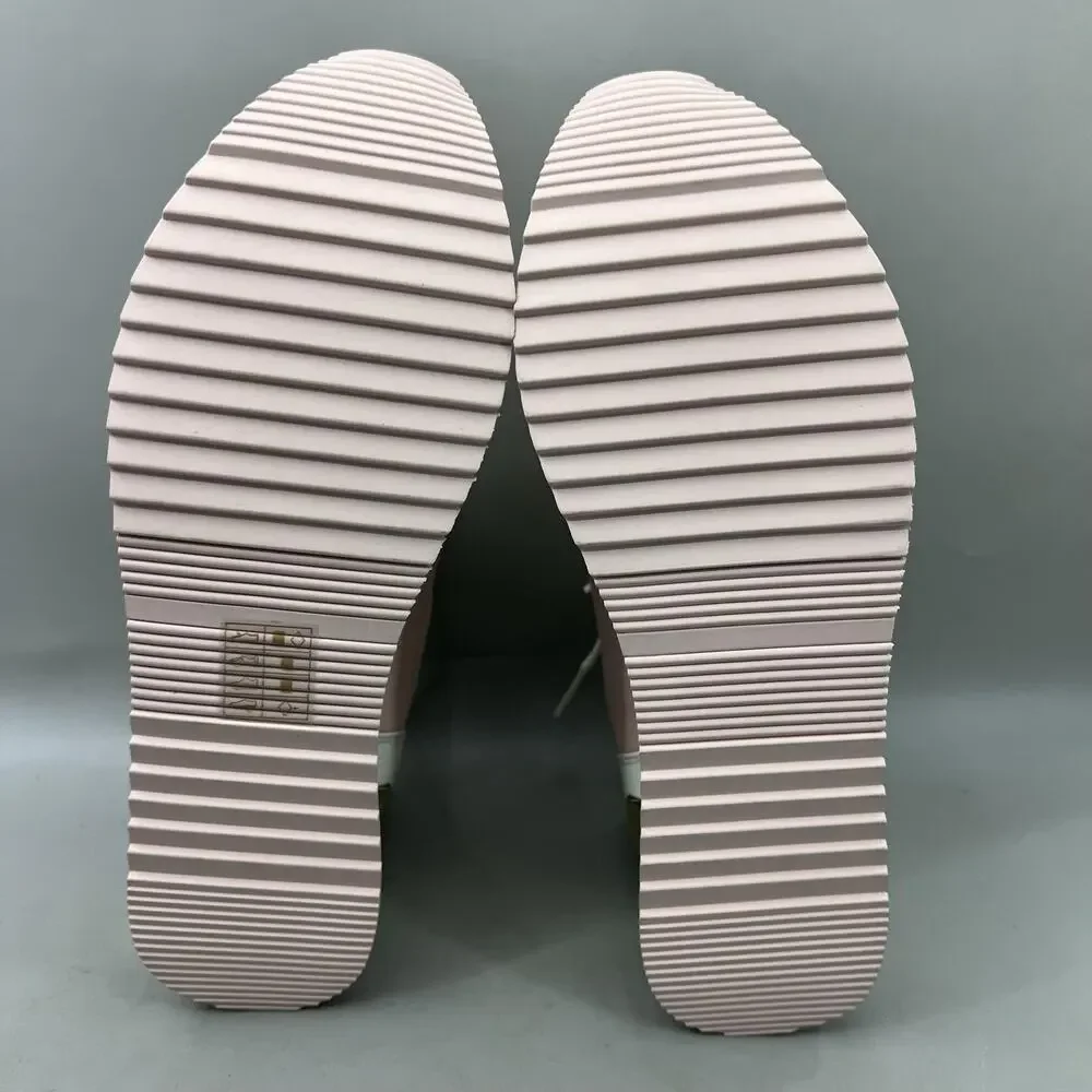 Michael Kors Andi Platform Shoes Women Size 9 M Pink White Comfort Sneakers NEW